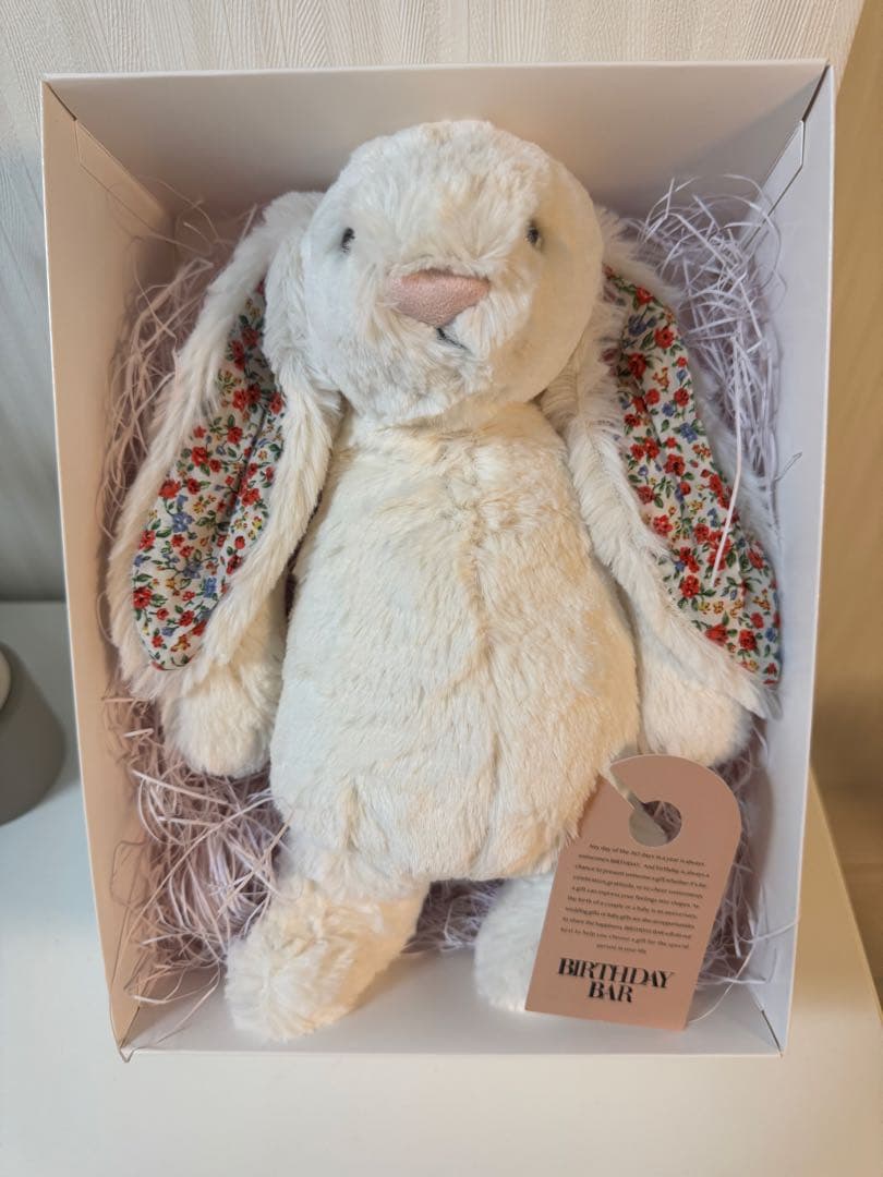  blossom cream bunny クリーム 花柄 うさぎ