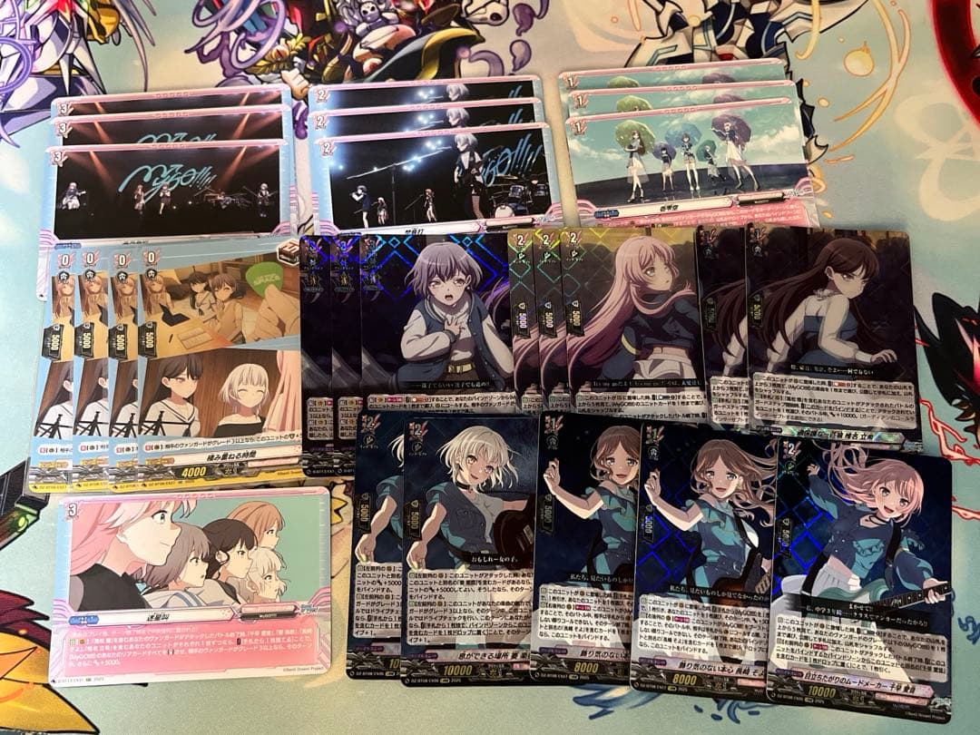 ヴァンガード MyGO!!!!! デッキ 調整パーツ付き