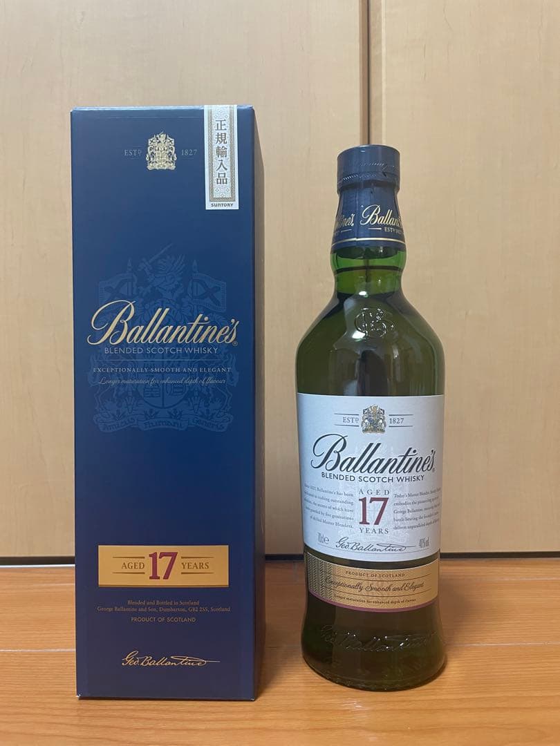 Ballantine's 17年 ブレンデッドスコッチウイスキー 700ml