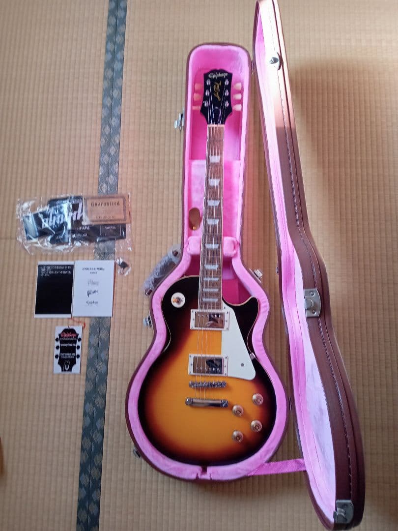 初心者歓迎 エピフォン 1959 レスポールスタンダードLTD 調整済