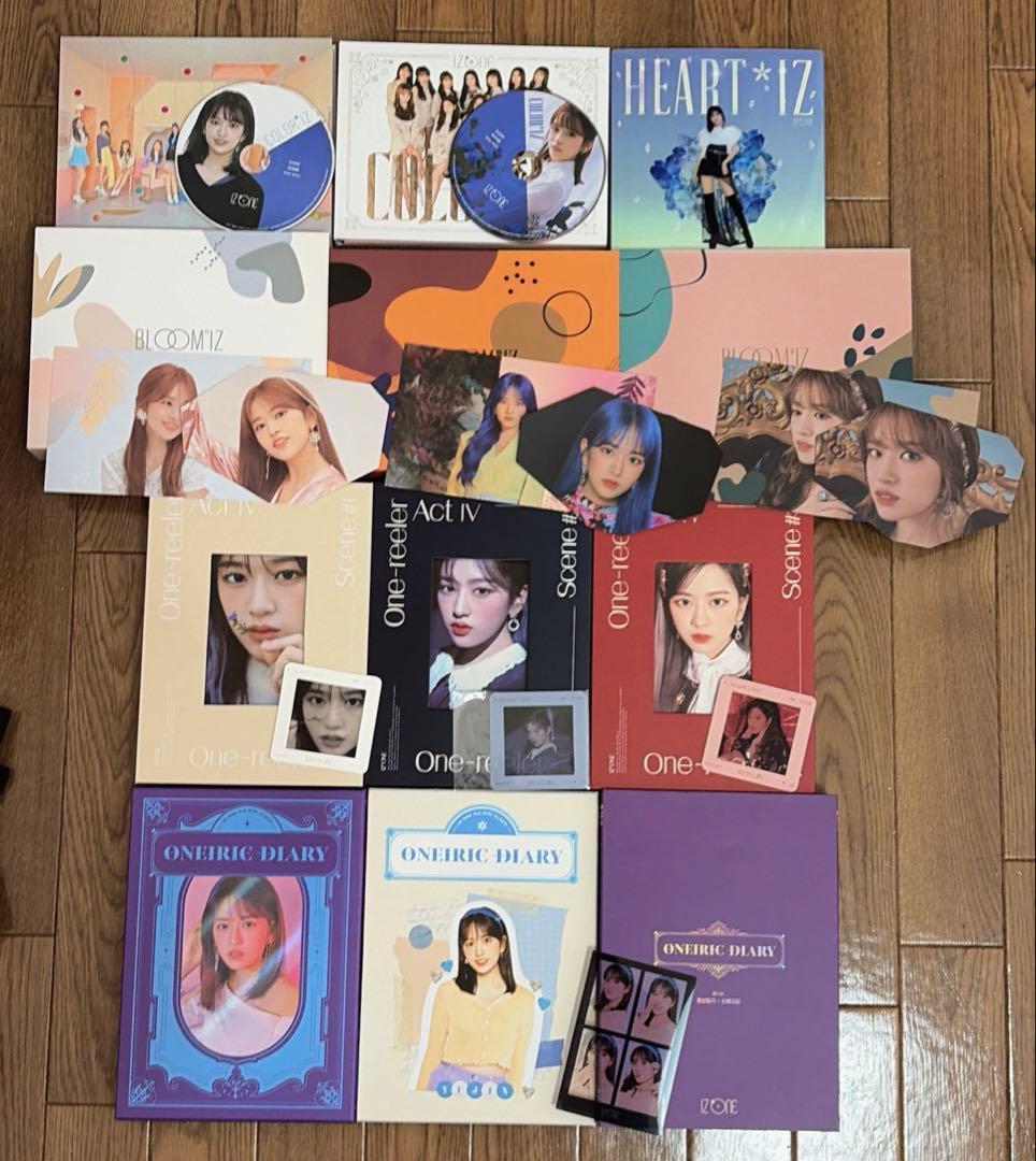 iz*one アルバム ユジン まとめ売り