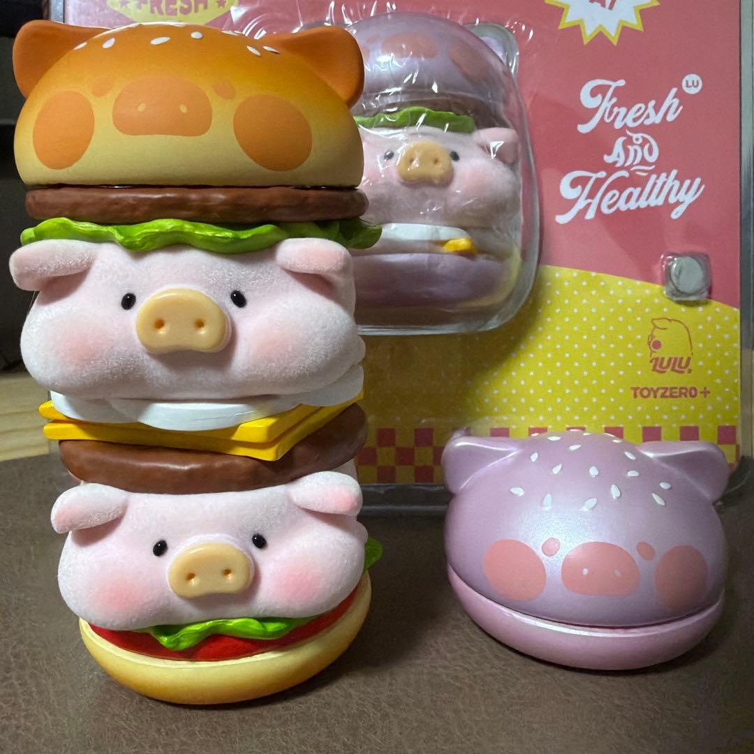 子豚ルル 子豚lulu the piggy ピンクハンバーガー 新品未開封 希少