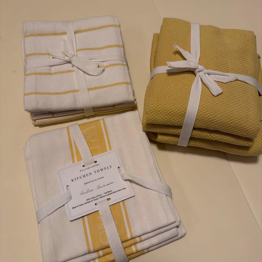 ウィリアムズソノマ　キッチンタオル 10枚セット