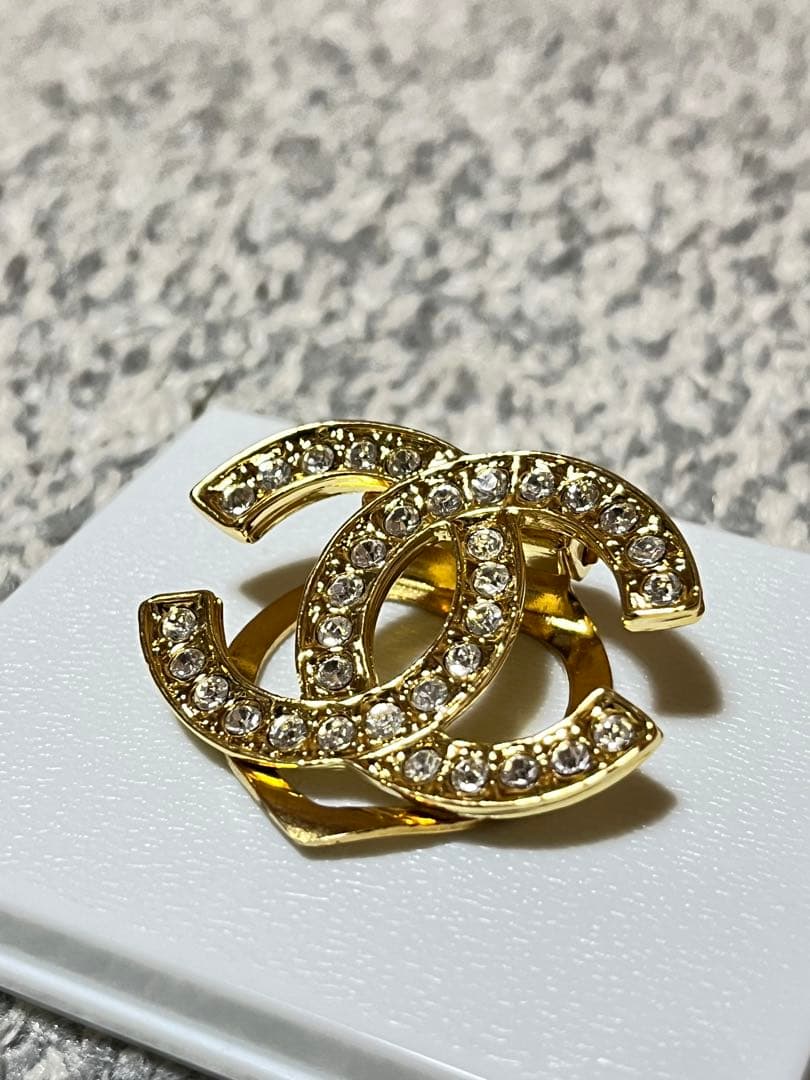 CHANEL シャネル　ブローチ　スカーフクリップ