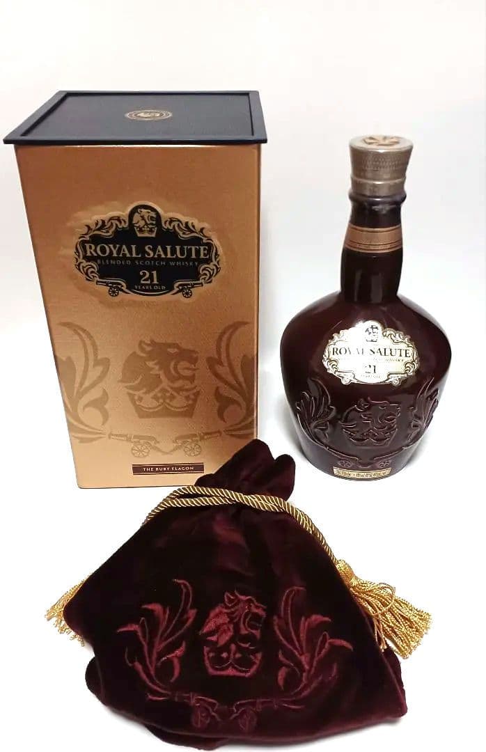 ロイヤルサルート 21年 赤ボトル 40度 700ml古酒
