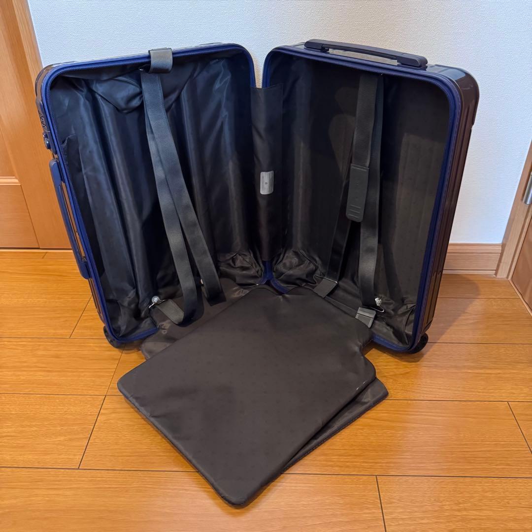 リモワ RIMOWA エッセンシャル キャビンS グロスブルー 34L 4輪