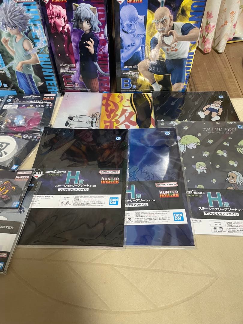新品　ラストワン含　一番くじ　ハンターハンター　 上位賞フィギュア　コンプセット