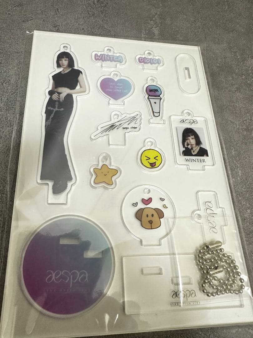 aespa ウィンター　アクスタ　グッズ　セット