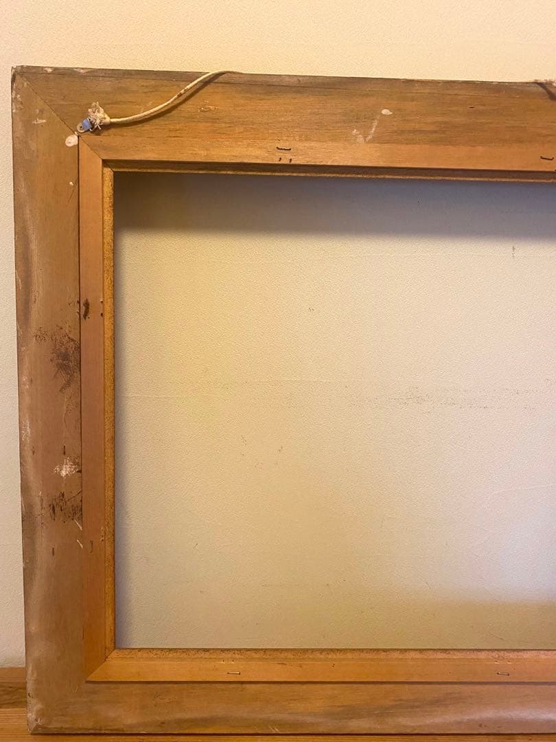 697 木製フレーム　アンティーク額縁　ゴールドフレーム 金フレーム　木製