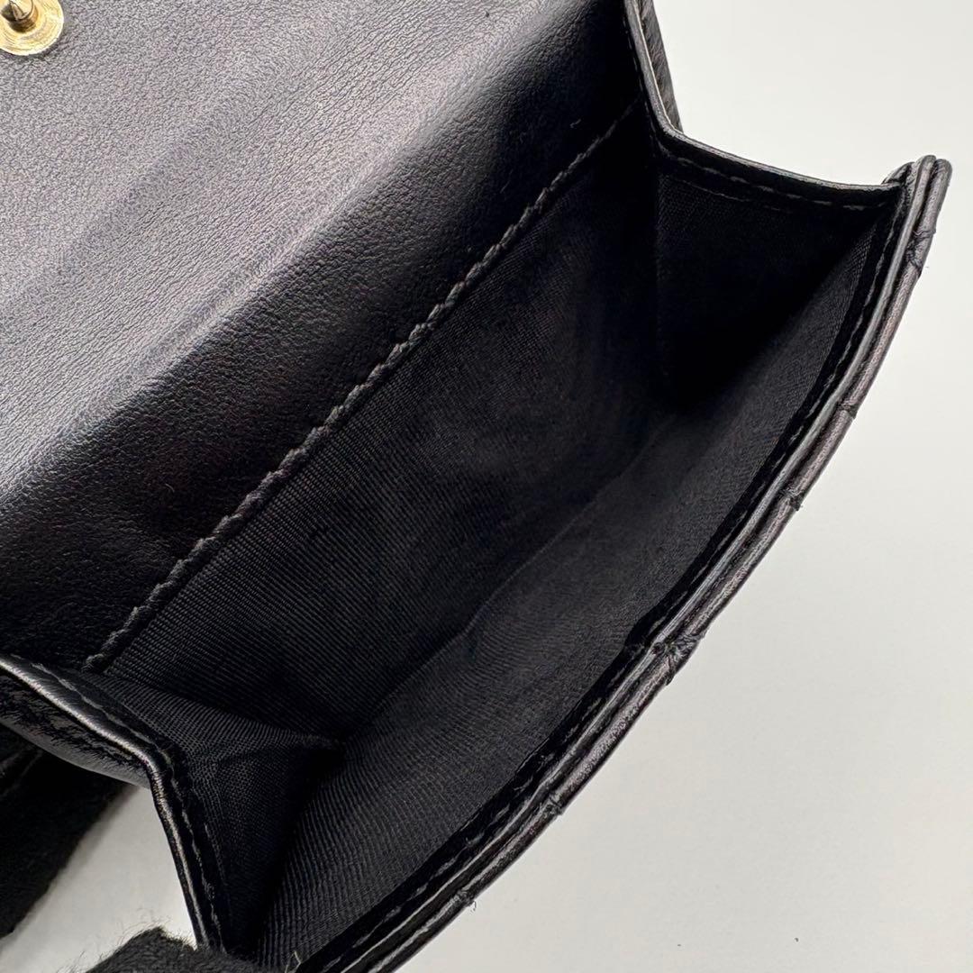 DIOR☆レディ ディオール☆ラムスキン☆ロータスウォレット☆カナージュ☆財布