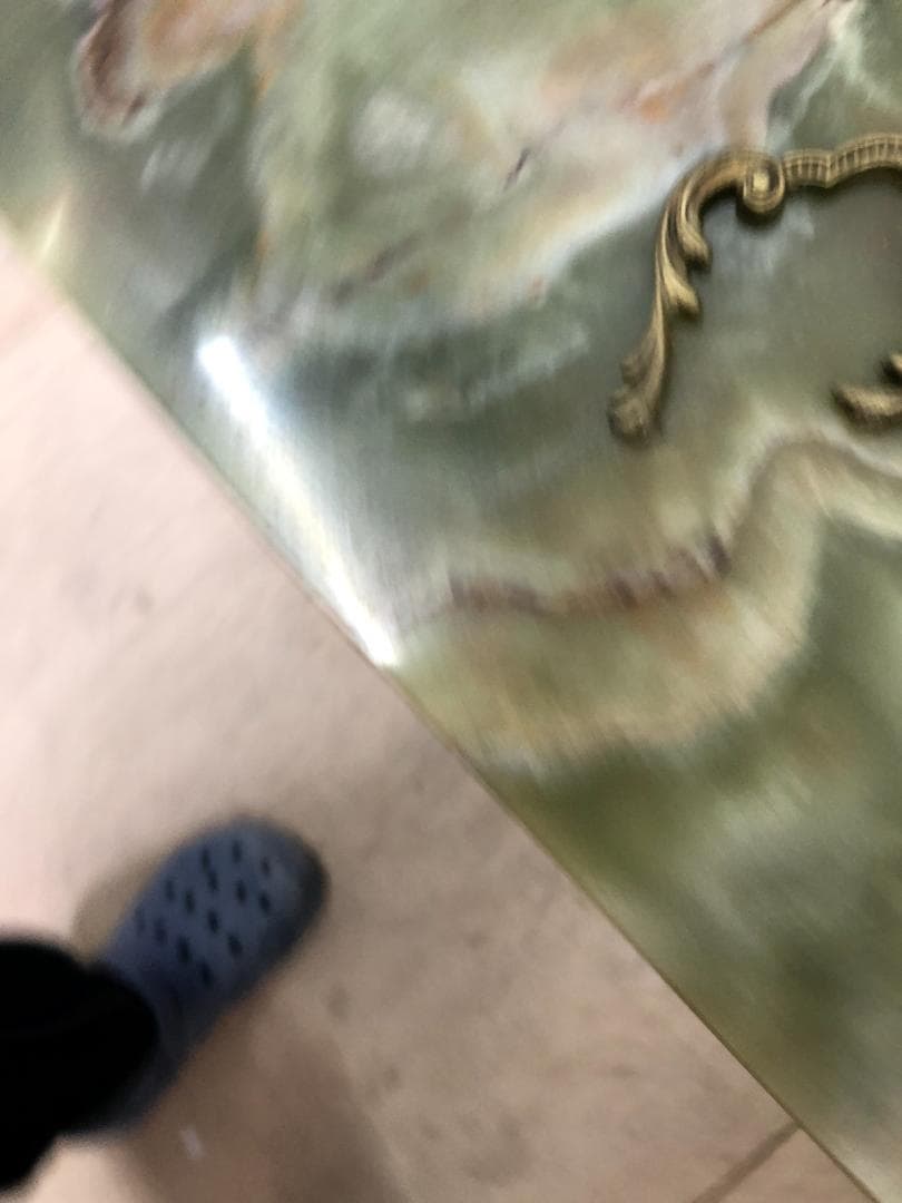 p*n様 ヴィンテージ マガジンラック　イタリア製　大理石天板　希少　25030