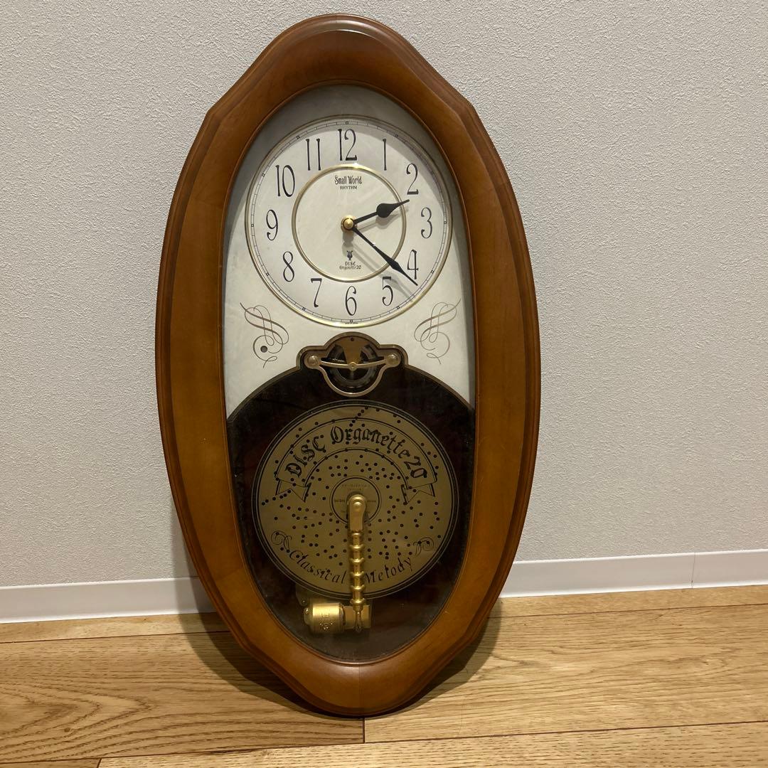 Small Worldディスクオルガニート20 4MH729RH/掛時計