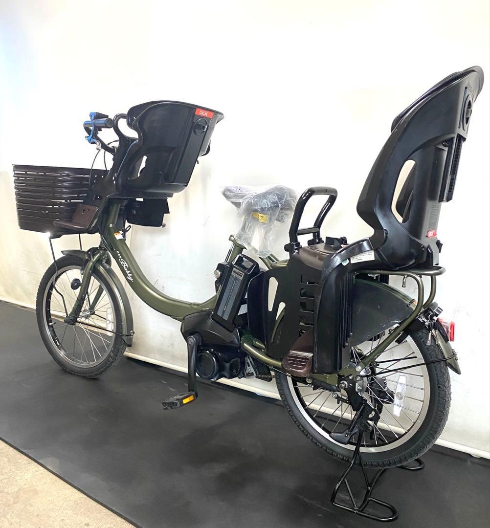 1年保証 送料無料　新型　ヤマハ　パスバビーアン カーキ色　電動アシスト自転車