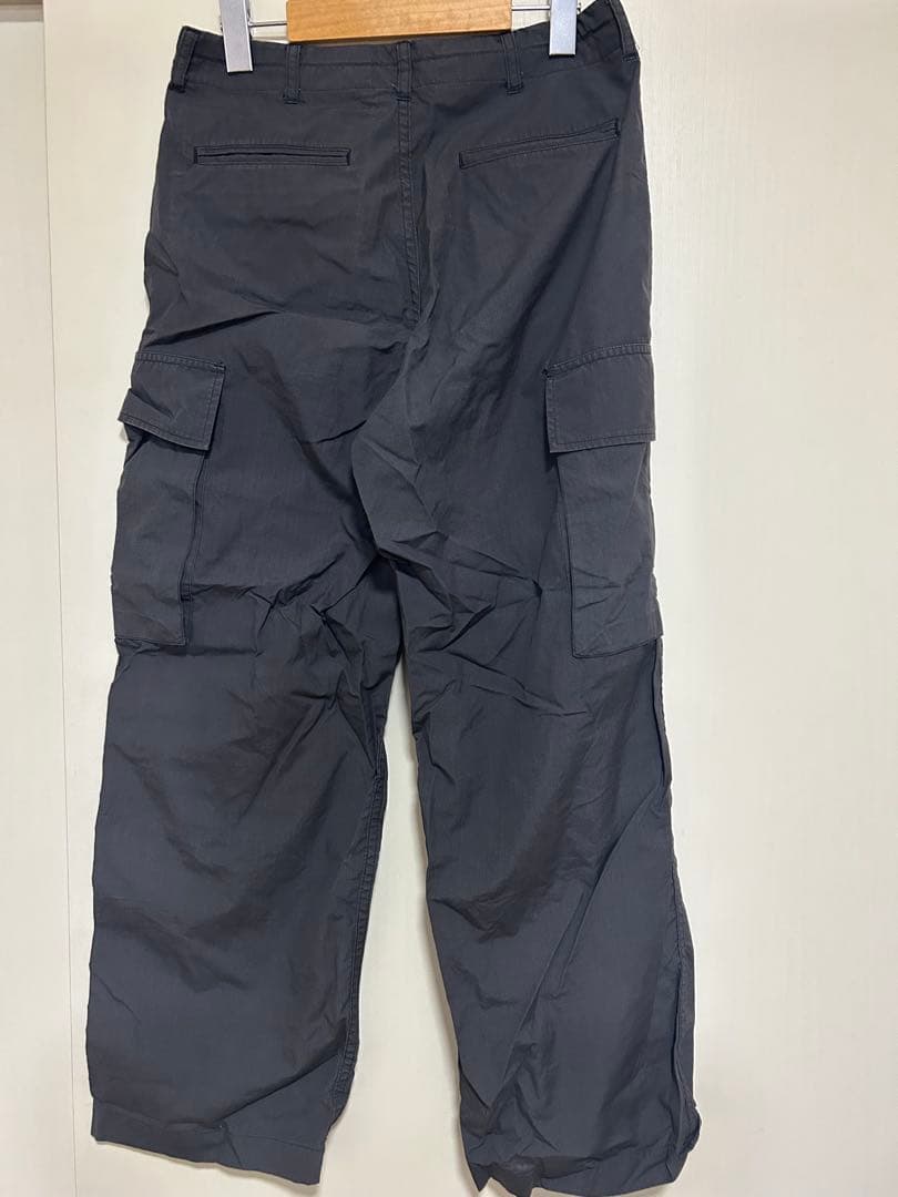 AURALEE コットンカーゴパンツ