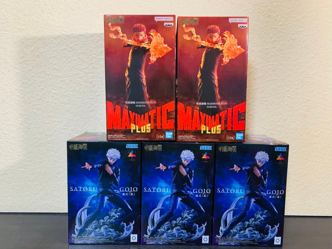 【新品未開封】呪術廻戦　宿儺・五条悟　フィギュア5体セット