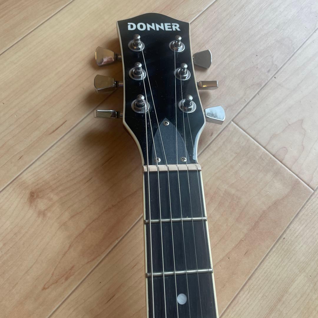 Donner エレキギター HHピックアップ配列　サンバーストDL-124