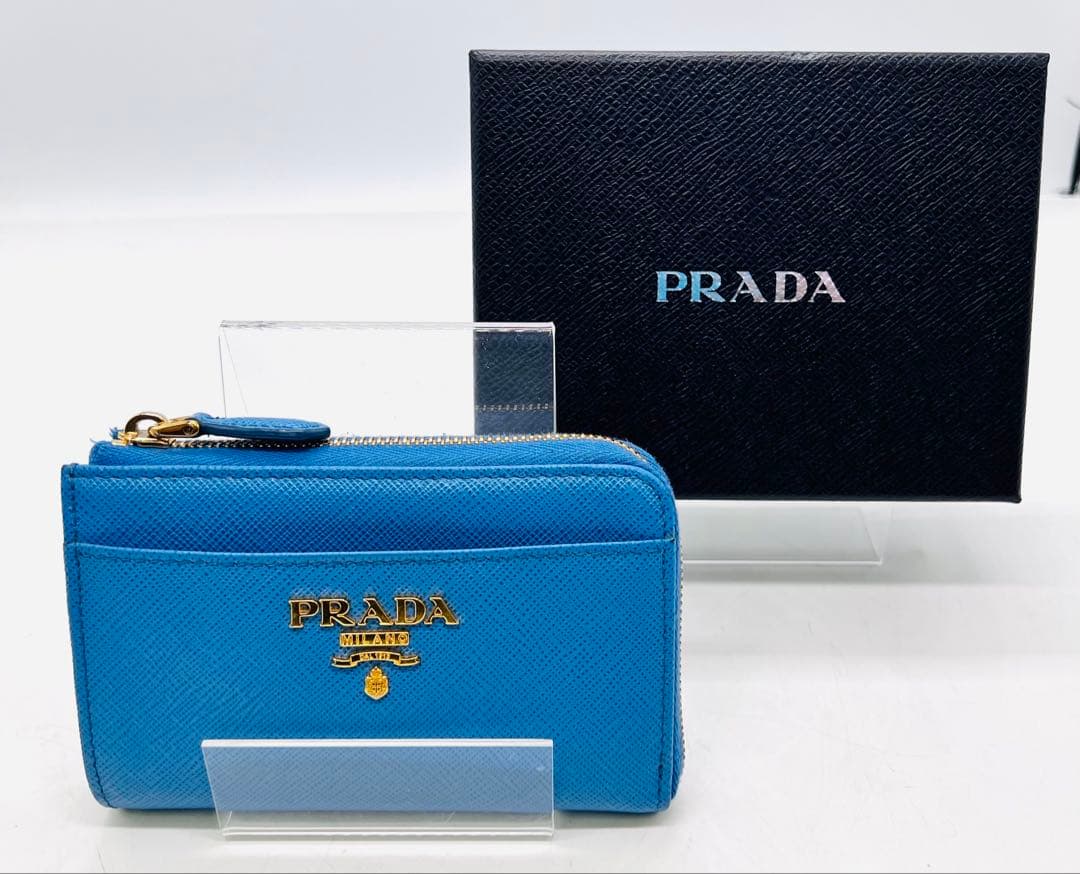 PRADA プラダ キーケース ケース サフィアーノ 1PP122 美品