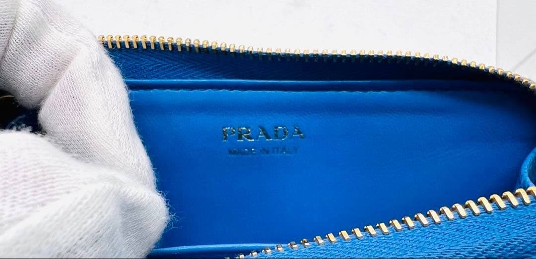 PRADA プラダ キーケース ケース サフィアーノ 1PP122 美品