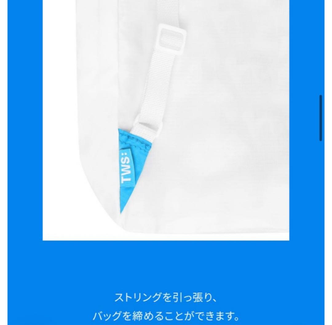 TWS ストリングバッグ トレカ カバン リュック 新品未開封
