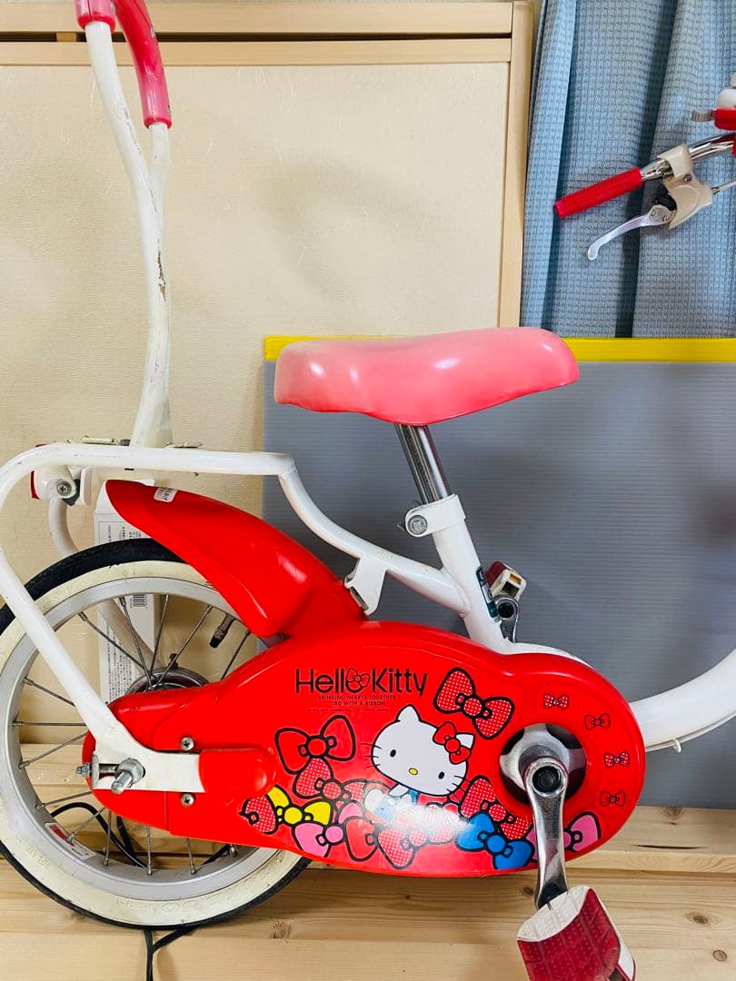 キティーちゃん　サンリオ　自転車　昭和レトロ　ビンテージ　三輪付き　まとめ