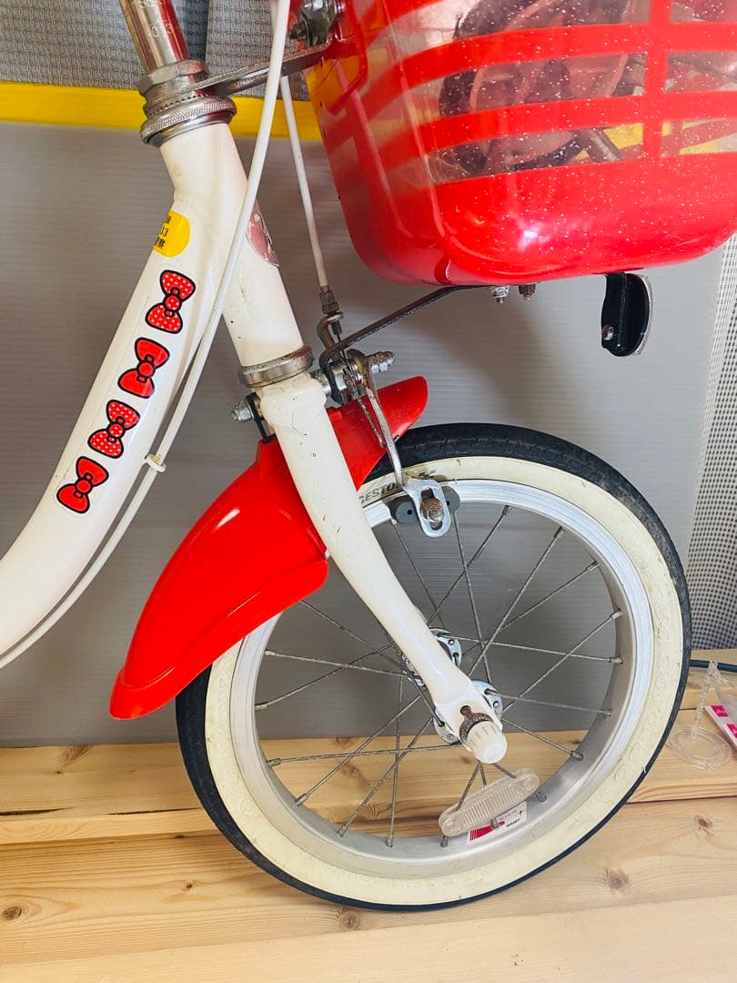 キティーちゃん　サンリオ　自転車　昭和レトロ　ビンテージ　三輪付き　まとめ