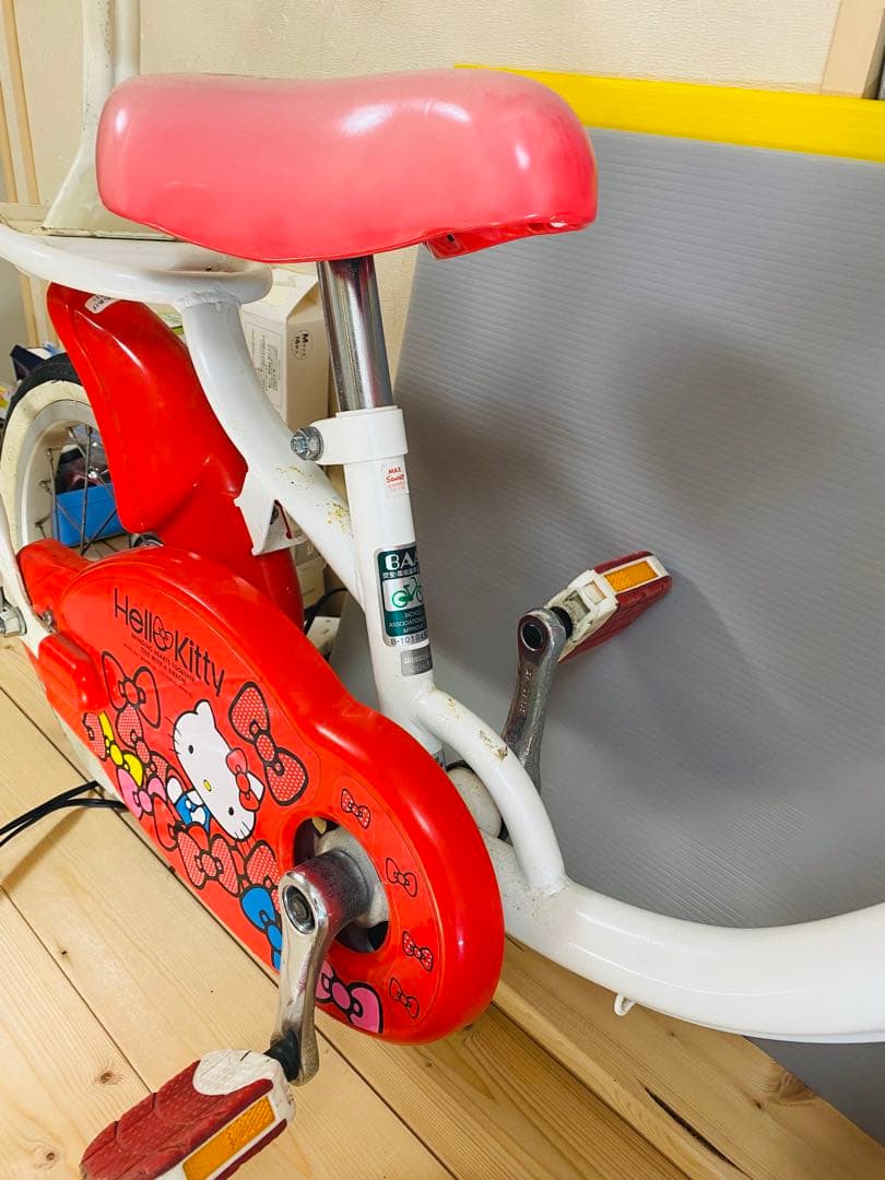 キティーちゃん　サンリオ　自転車　昭和レトロ　ビンテージ　三輪付き　まとめ