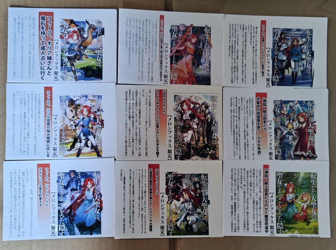 初版帯付　転生した大聖女は、聖女であることをひた隠す　小説　特典多数