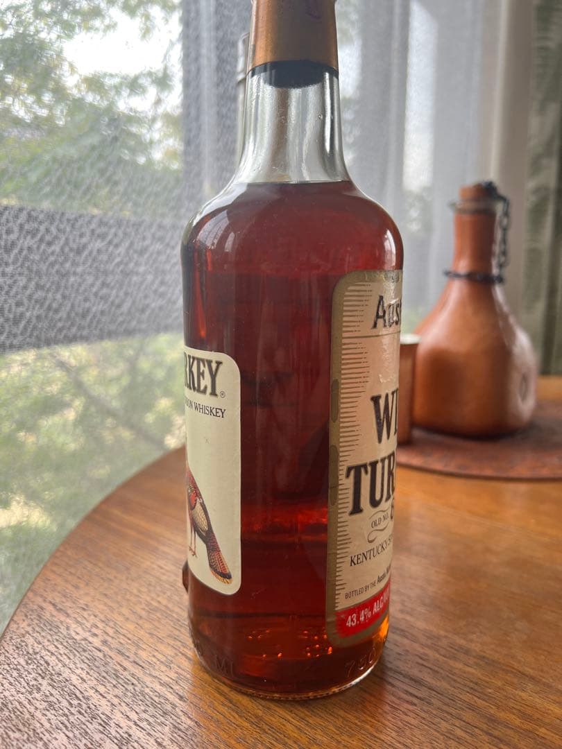 旧ワイルドターキー8年　86.8プルーフWild Turkey 1980s