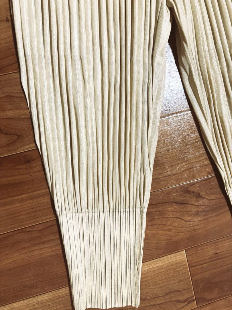 PLATS PLEASE プリーツサルエルパンツ レモンイエロー