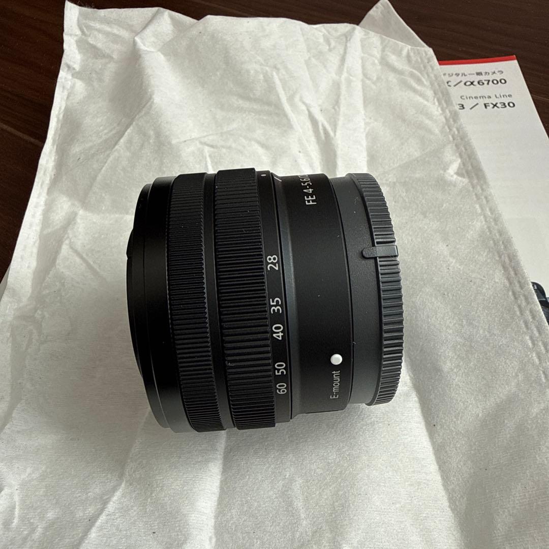 新品未使用 SONY FE28-60mm F4-5.6 SEL2860