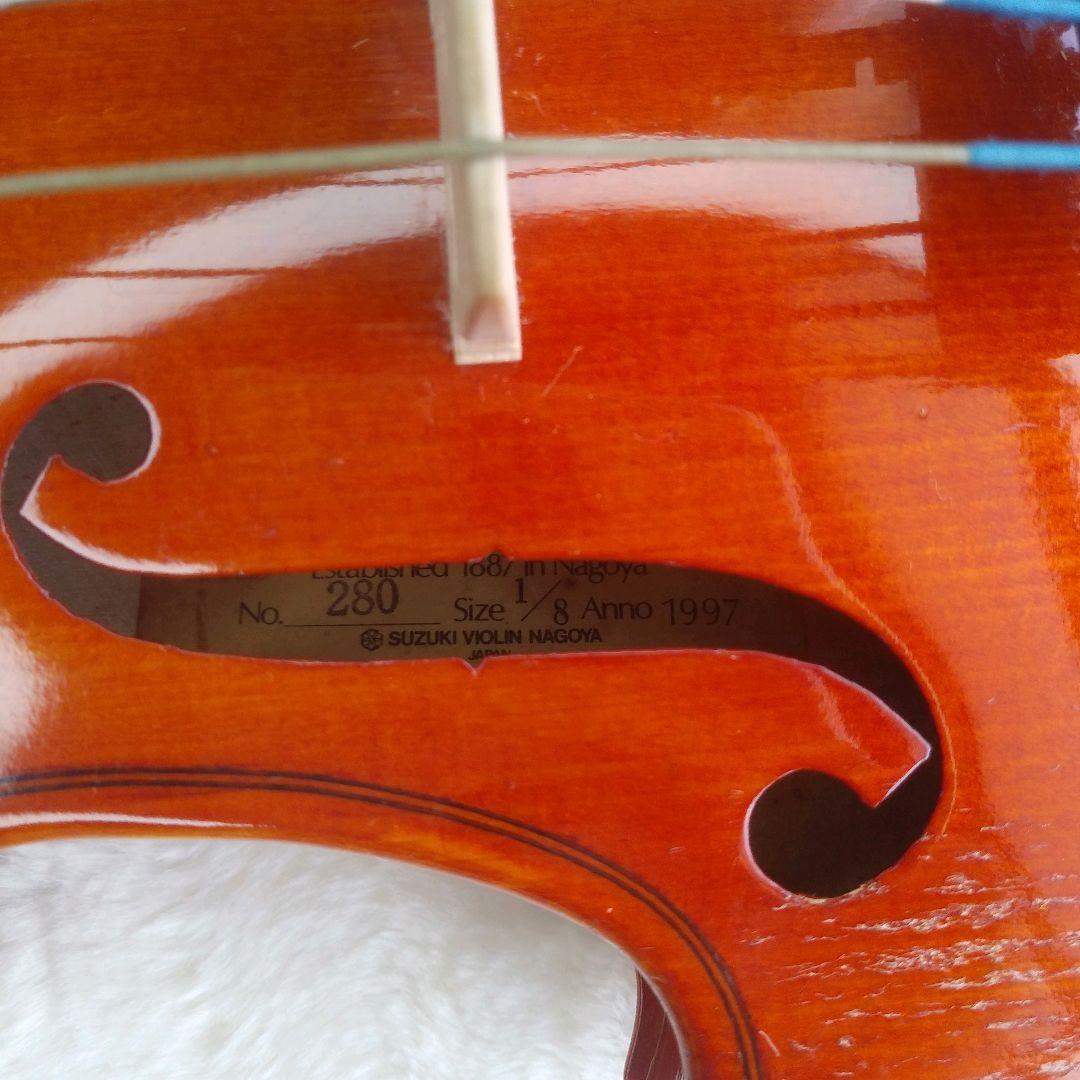 SUZUKI スズキ バイオリン No.280 1/8 1997年製 ケース付き