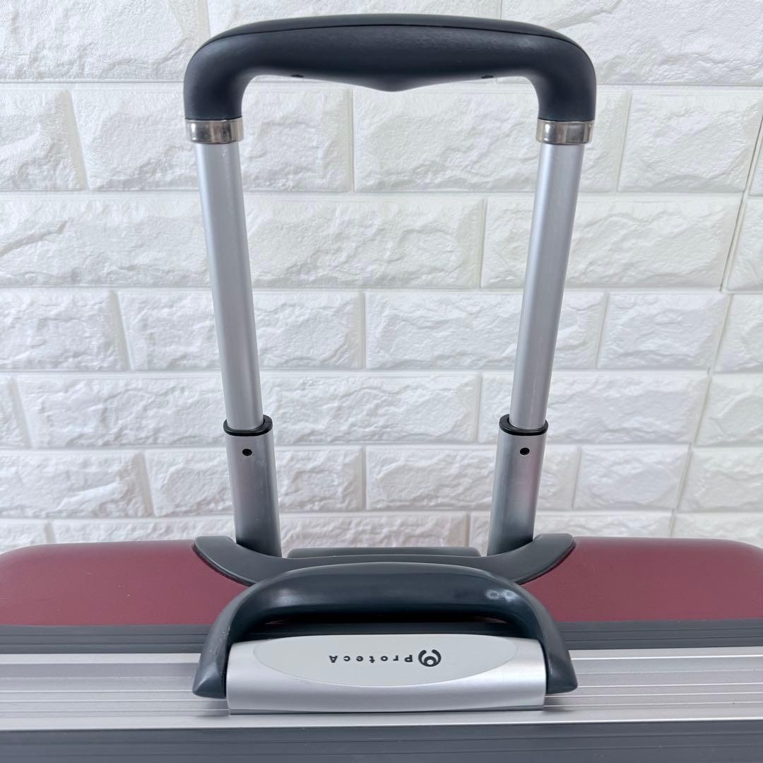 PROTECA プロテカ 赤 82L 大容量 4輪 スーツケース キャリー