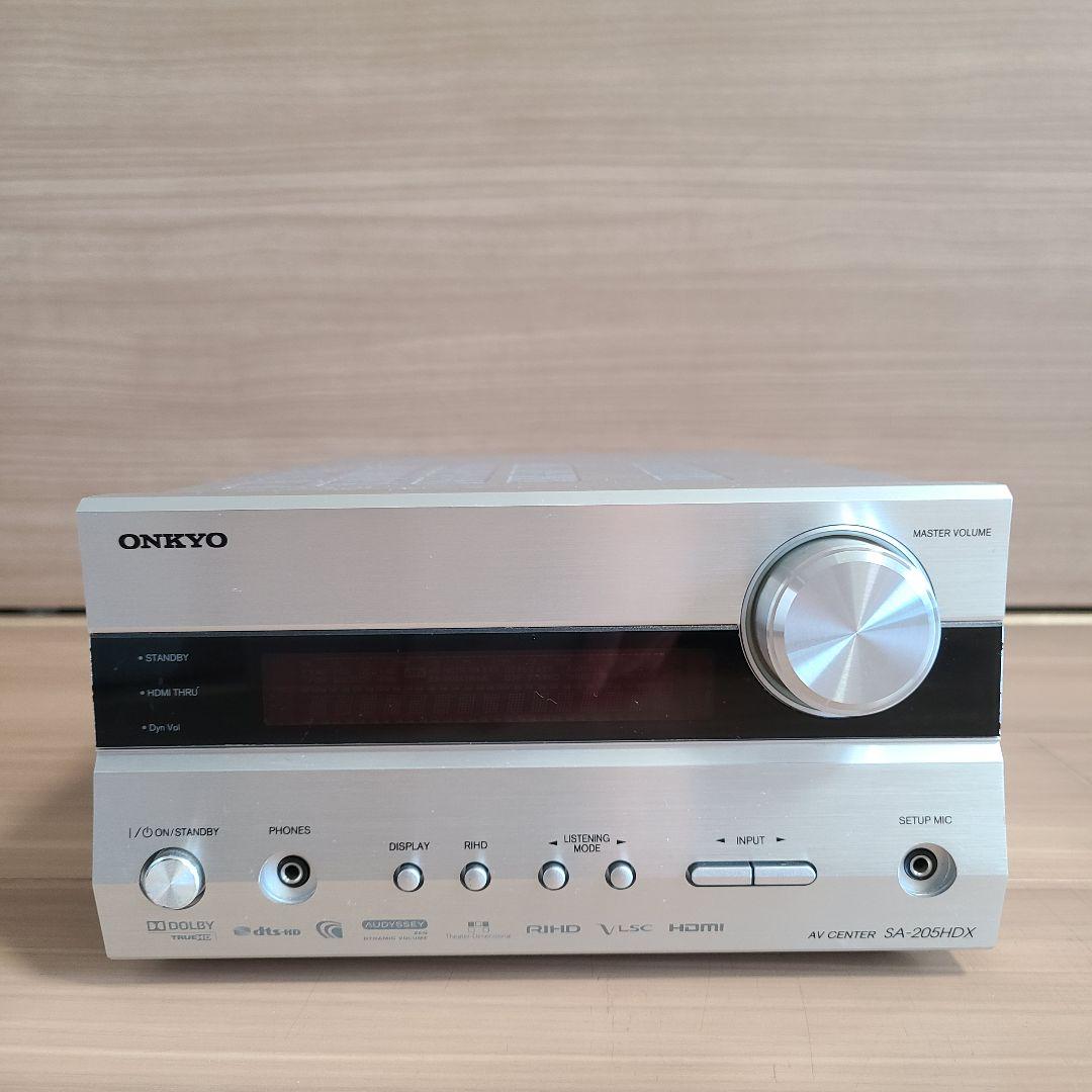 【美品】SA-205HDX AVセンター リモコン付き　通電確認済み