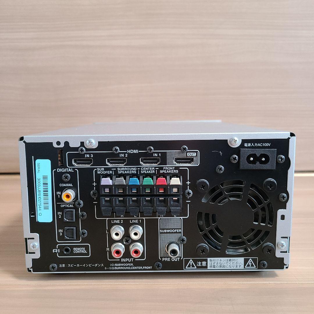 【美品】SA-205HDX AVセンター リモコン付き　通電確認済み