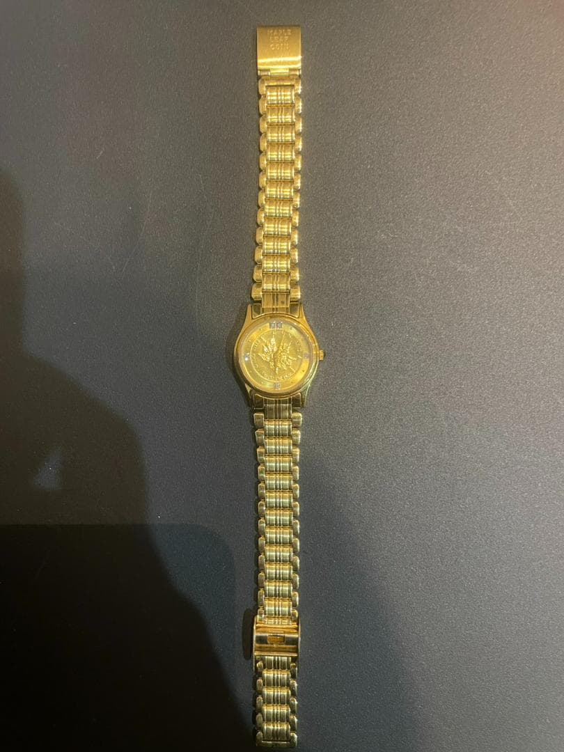 ELGIN エルジン　腕時計　メイプルリーフ　金貨　SK-148-C