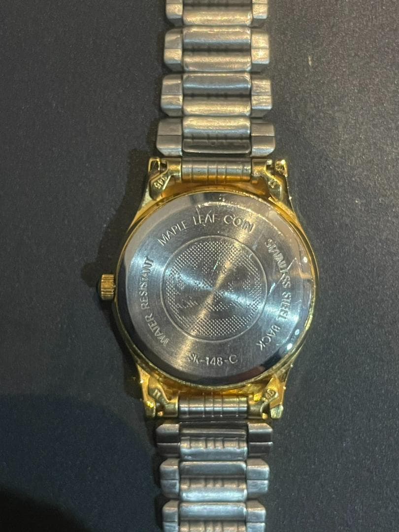 ELGIN エルジン　腕時計　メイプルリーフ　金貨　SK-148-C