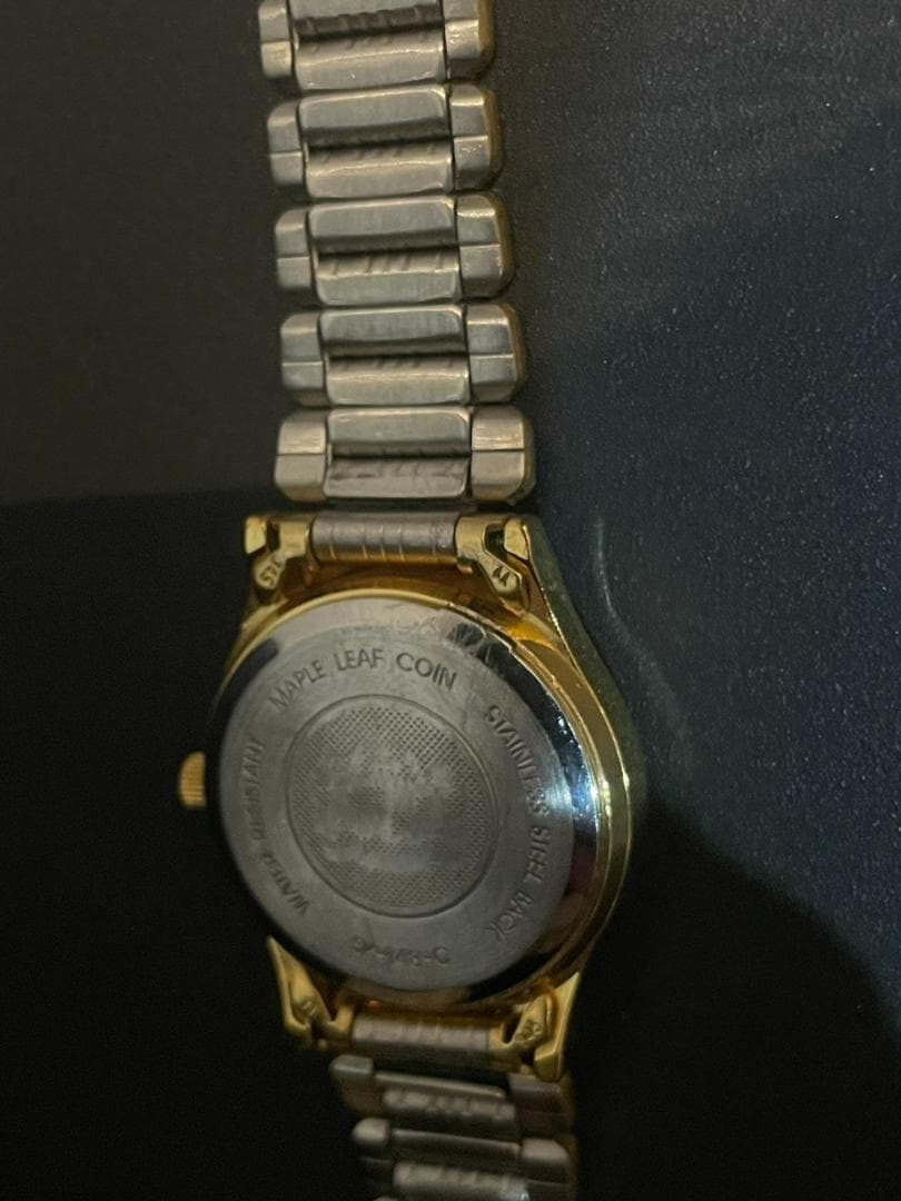 ELGIN エルジン　腕時計　メイプルリーフ　金貨　SK-148-C