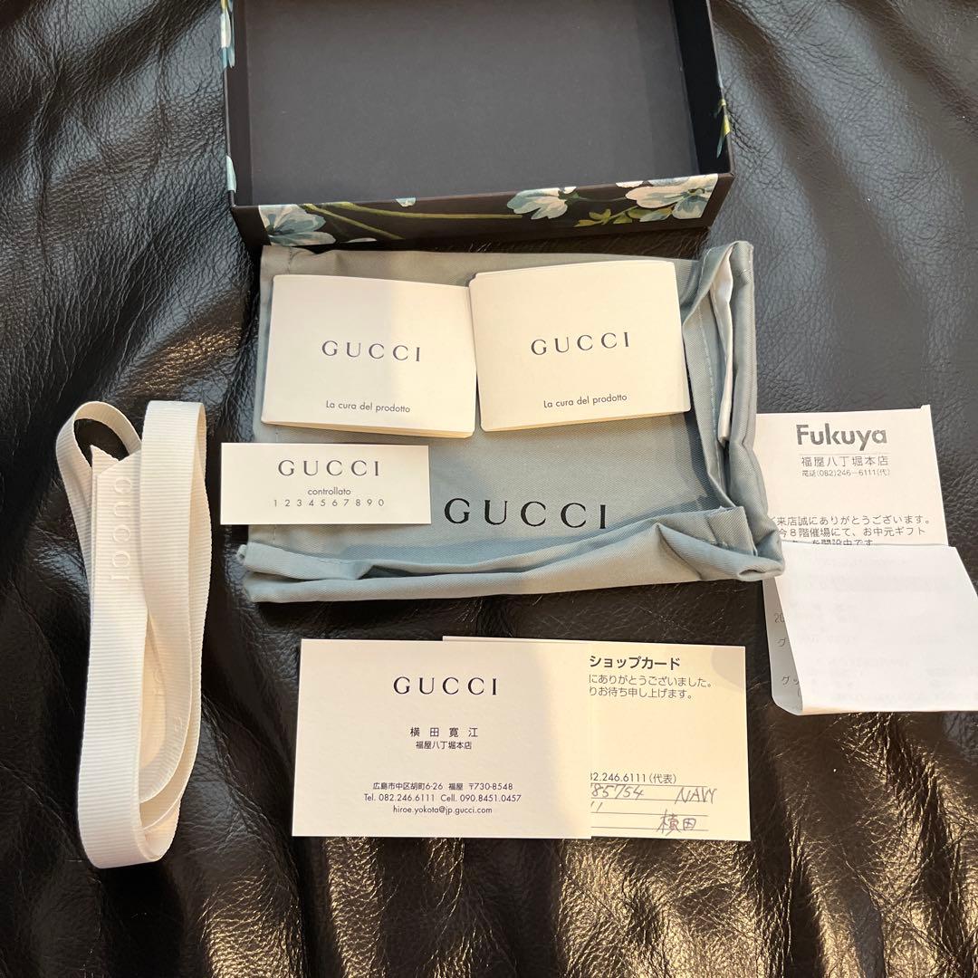 。様用 GUCCI 花柄 ケース　グッチ　GG キャンバス