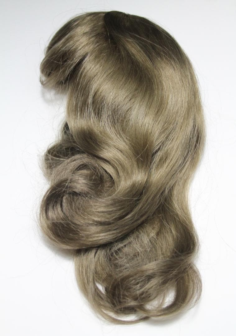 ◎頭囲３8cm 　人毛　ウィッグ　ビスクドール 人形用　ウイッグ