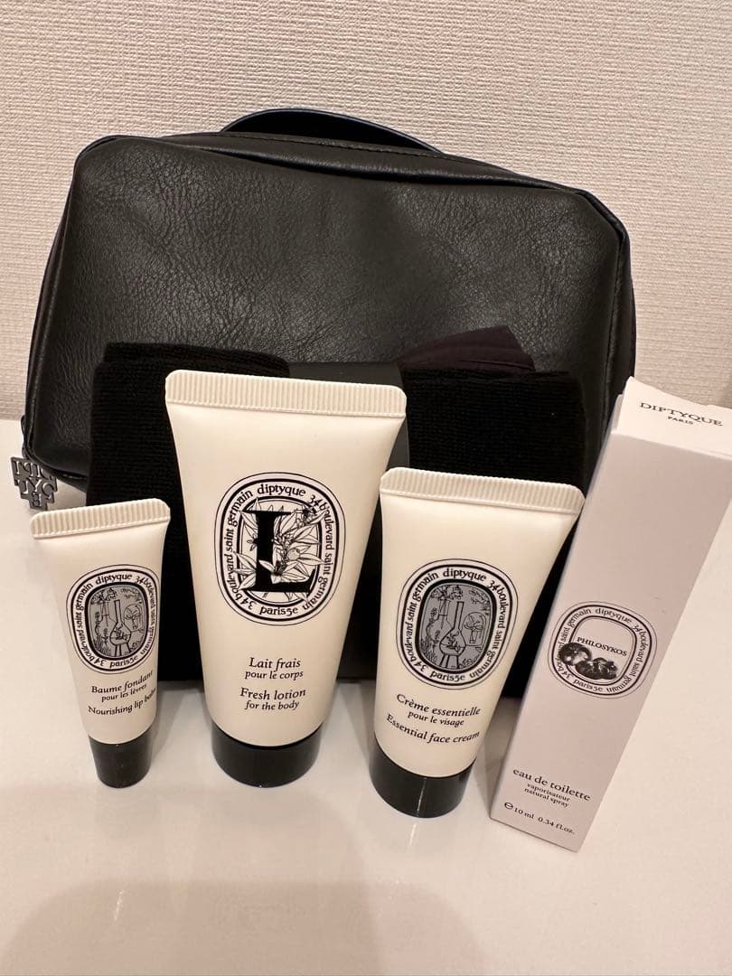 カタール航空ビジネスクラスDiptyqueアメニティ&ポーチKAME様おまとめ
