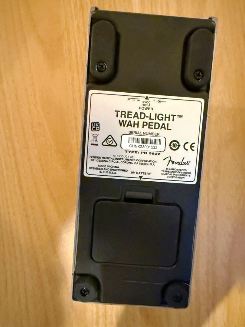 Fender TREAD-LIGHT™ WAH PEDAL