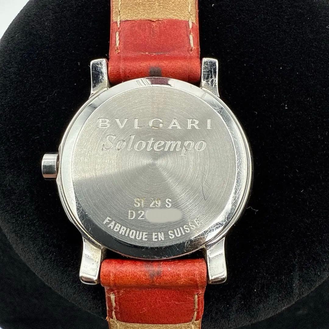 BVLGARI ソロテンポ ブラック/ブラウン 腕時計 レディース