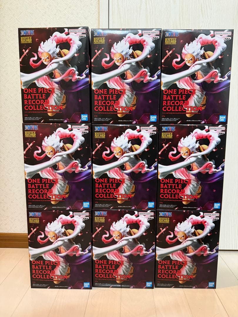 ワンピース フィギュア バトルレコードコレクション ルフィ GEAR5 ９点