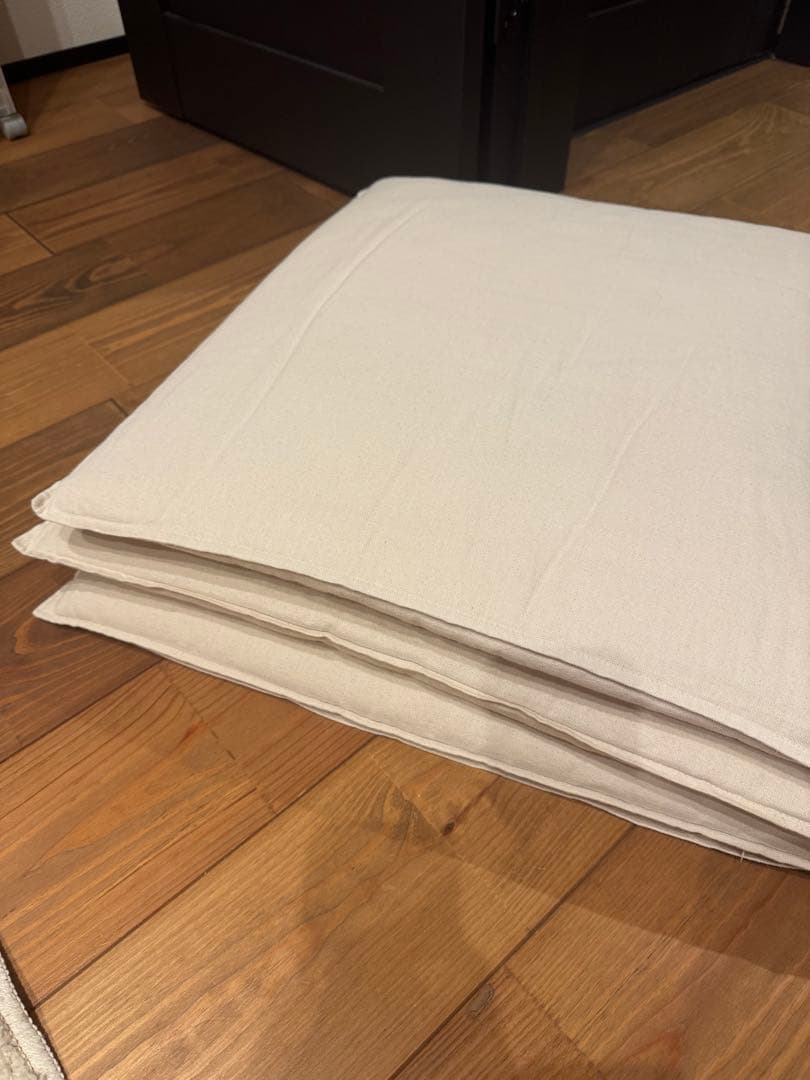 無印良品　楕円こたつテーブル　大　布団等セット