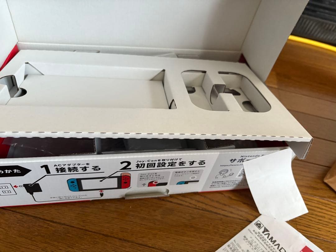 Nintendo Switch 青/赤 本体 ACアダプター付き付属品多数