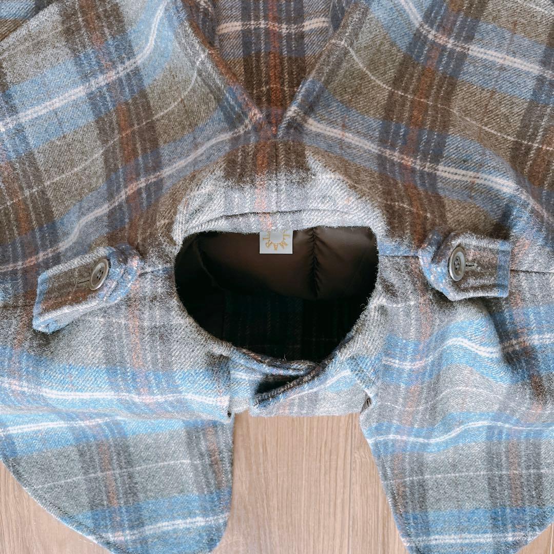 【メルカリ市限定価格】MARLMARL ポンチョ コート ホリデー限定チェック