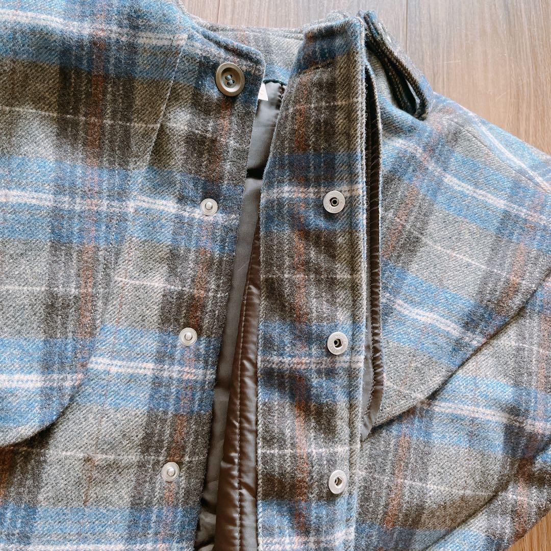 【メルカリ市限定価格】MARLMARL ポンチョ コート ホリデー限定チェック