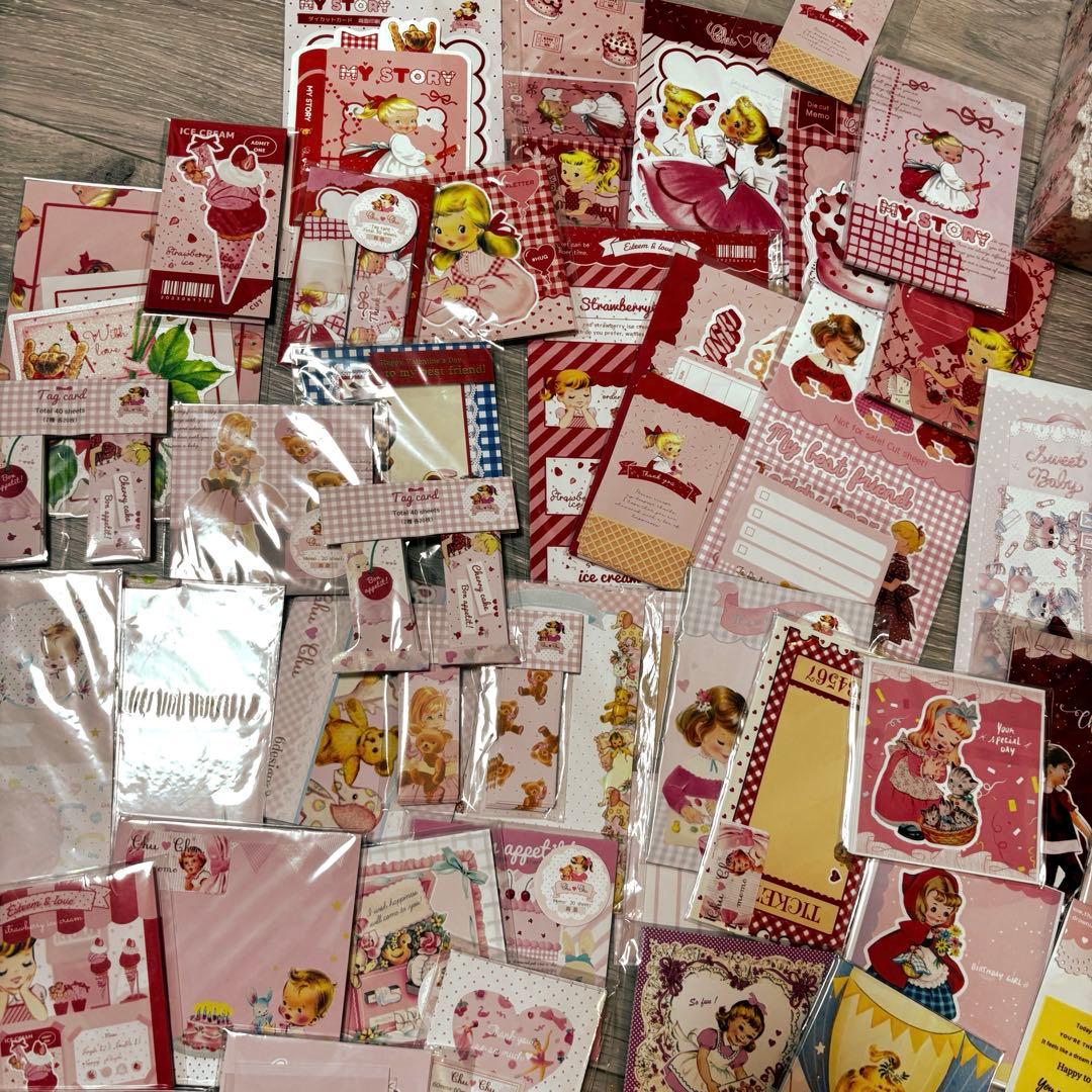 紙物 まとめ売り デザインペーパー バラメモ 大量