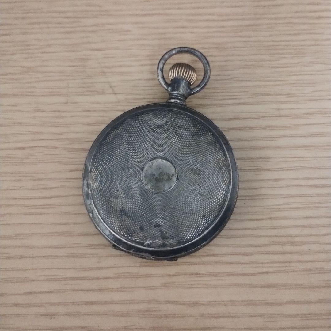 k*3様 シルバー 懐中時計のカバー