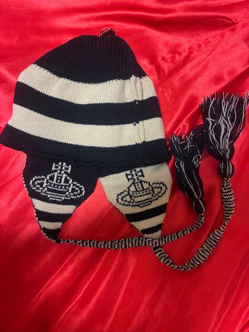 Vivienne Westwood 耳あて ニット帽